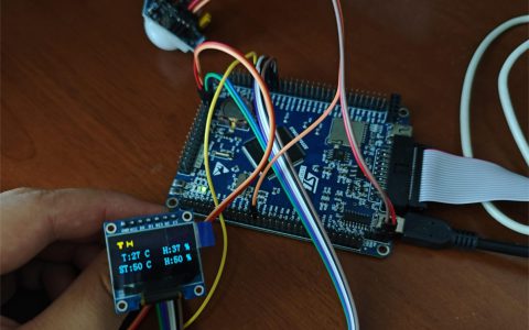 基于STM32的温湿度智慧感应监测系统