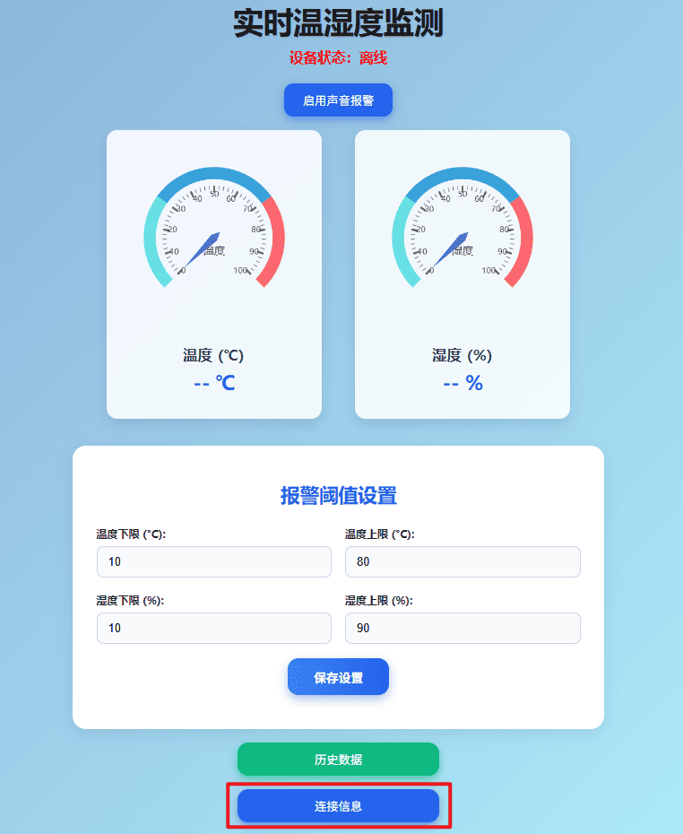 基于STM32(vet6)的物联网智能温湿度监测系统